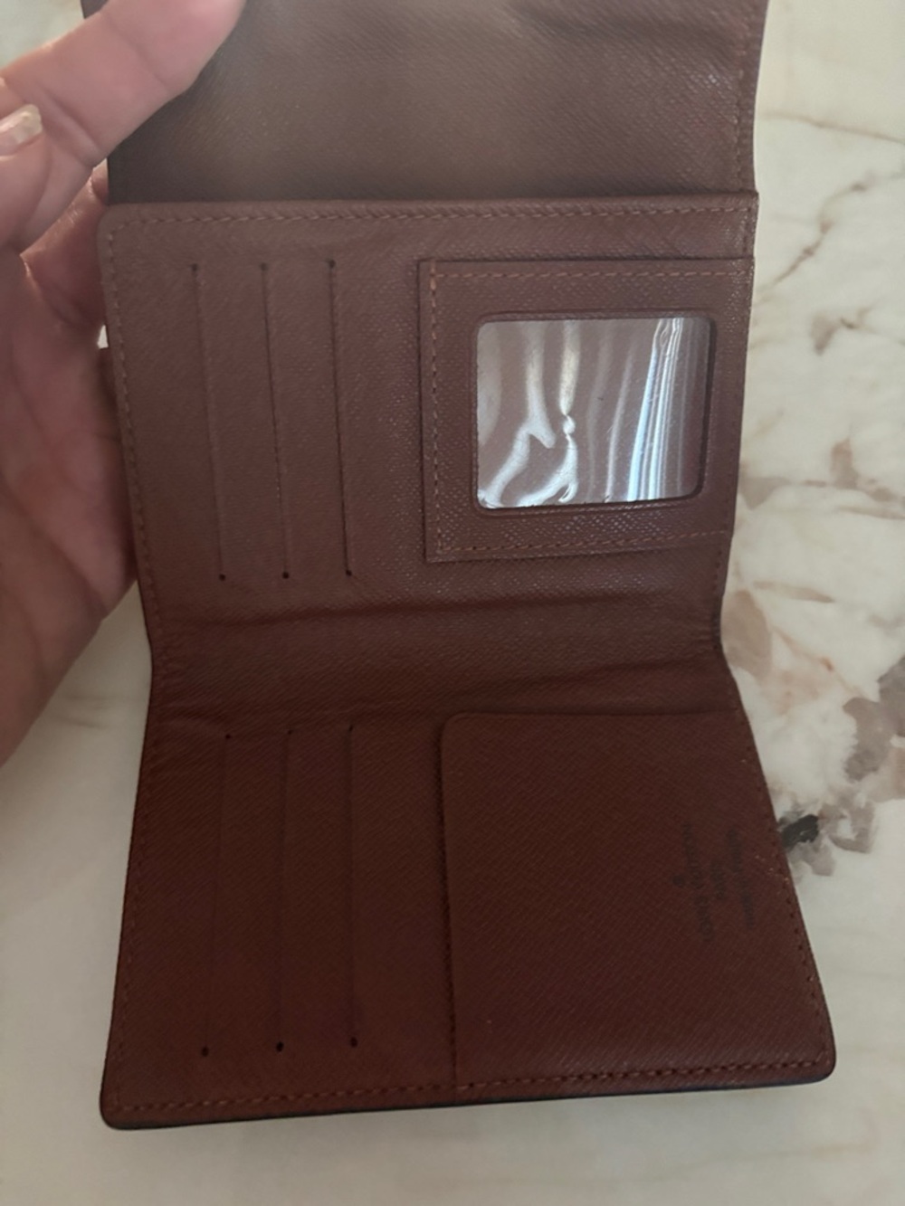 Authentic Louis  Vuitton Brown Monogram Koala Compact Wallet with Gold Hardware - Picture 2 of 6
